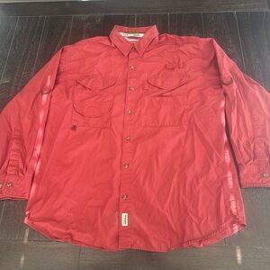 Wrangler Red Outdoor Gear Shirt